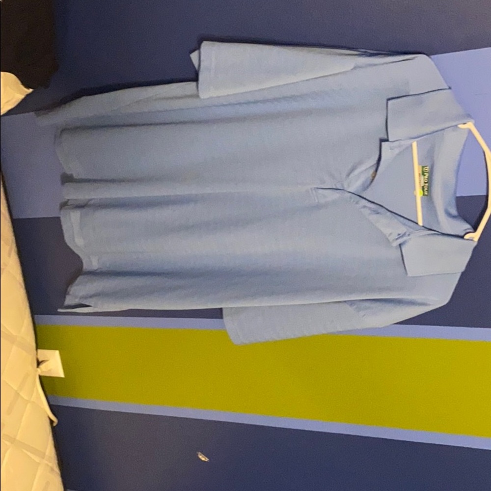Light blue Big and tall pro tour Polo